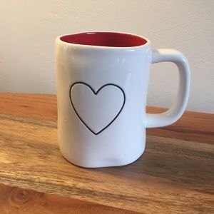 Rae Dunn Heart Mug ❤️ *Double-Sided*